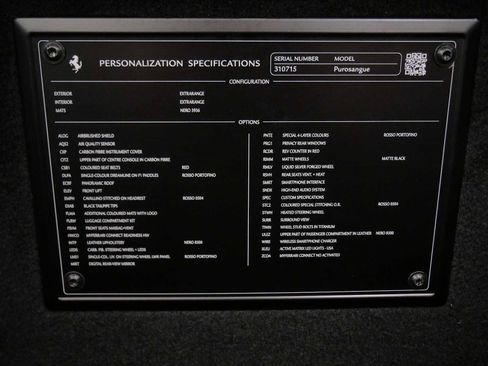 Used 2024 Ferrari Purosangue AWD/4WD image 17