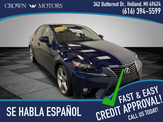 Used 2014 Lexus IS 350 w/ Luxury Package w/Brown Wood RWD image 1