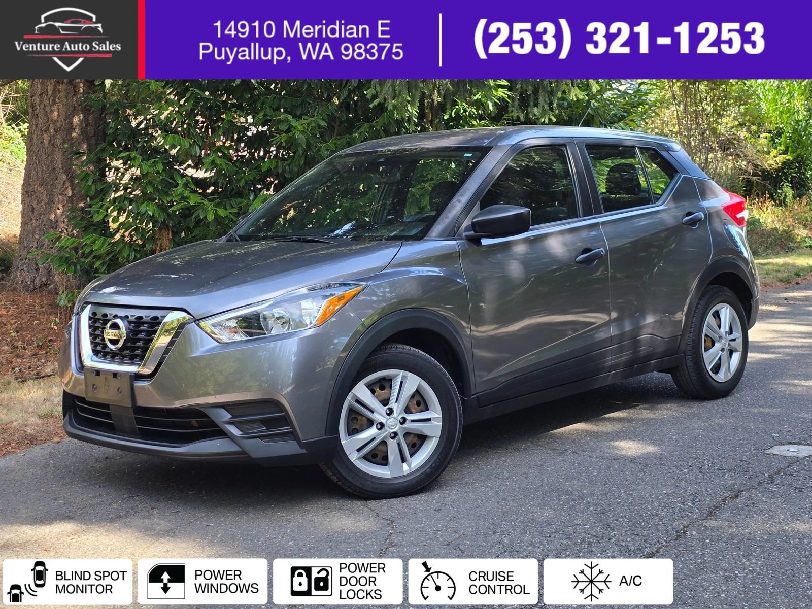 Used 2020 Nissan Kicks S FWD image 1