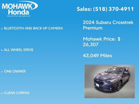 Used 2024 Subaru Crosstrek 2.0i Premium image 7