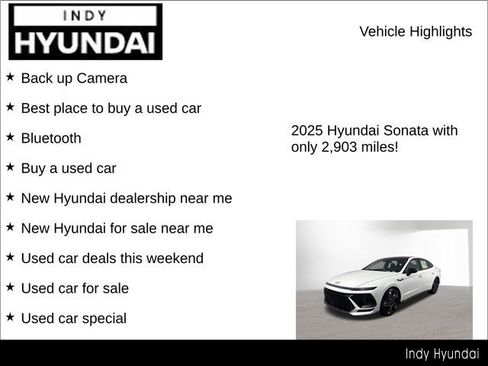Certified 2025 Hyundai Sonata N Line image 7