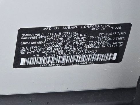 New 2026 Subaru Outback Wilderness image 24