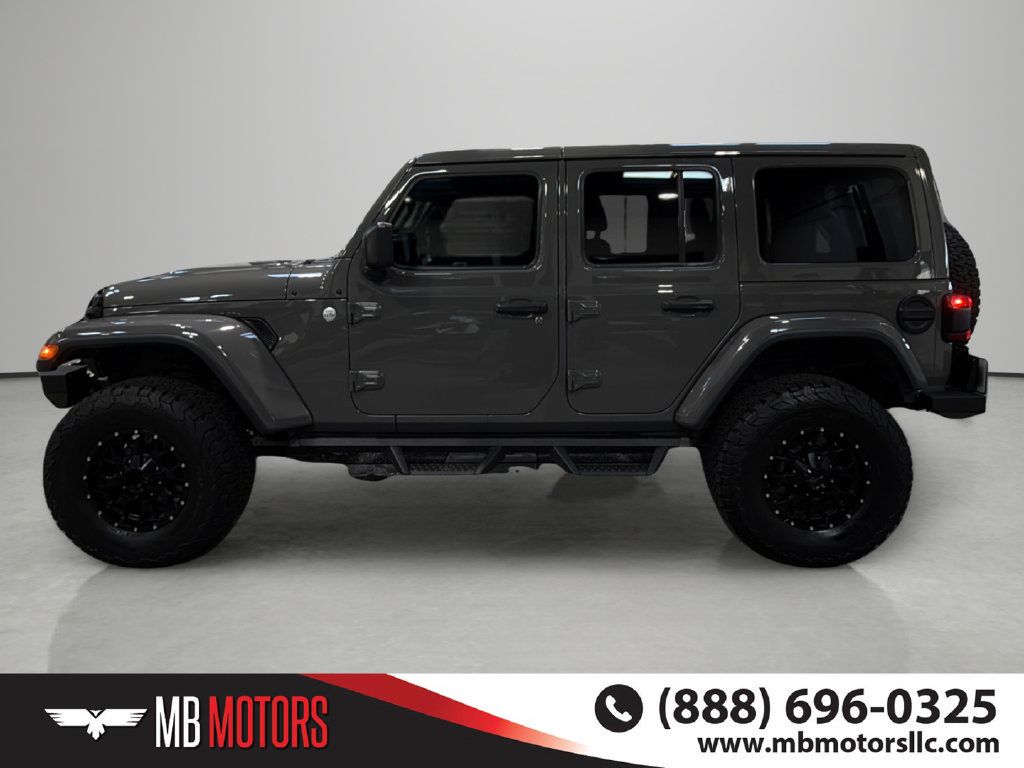 Used 2020 Jeep Wrangler Unlimited Sahara w/ Advanced Safety Group AWD/4WD image 2
