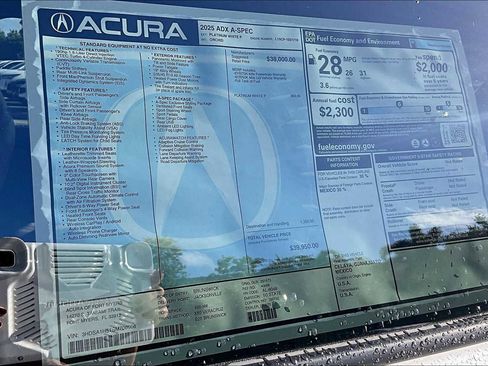 Used 2025 Acura ADX A-Spec FWD image 22