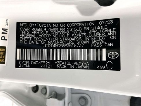 Used 2023 Toyota Corolla XSE w/ Carpet Mat Package (TMS) FWD image 36