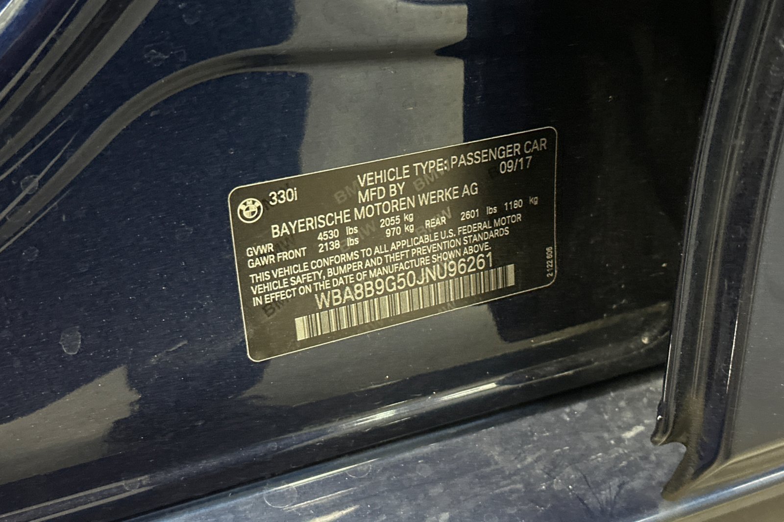 Used 2018 BMW 330i Sedan RWD image 55
