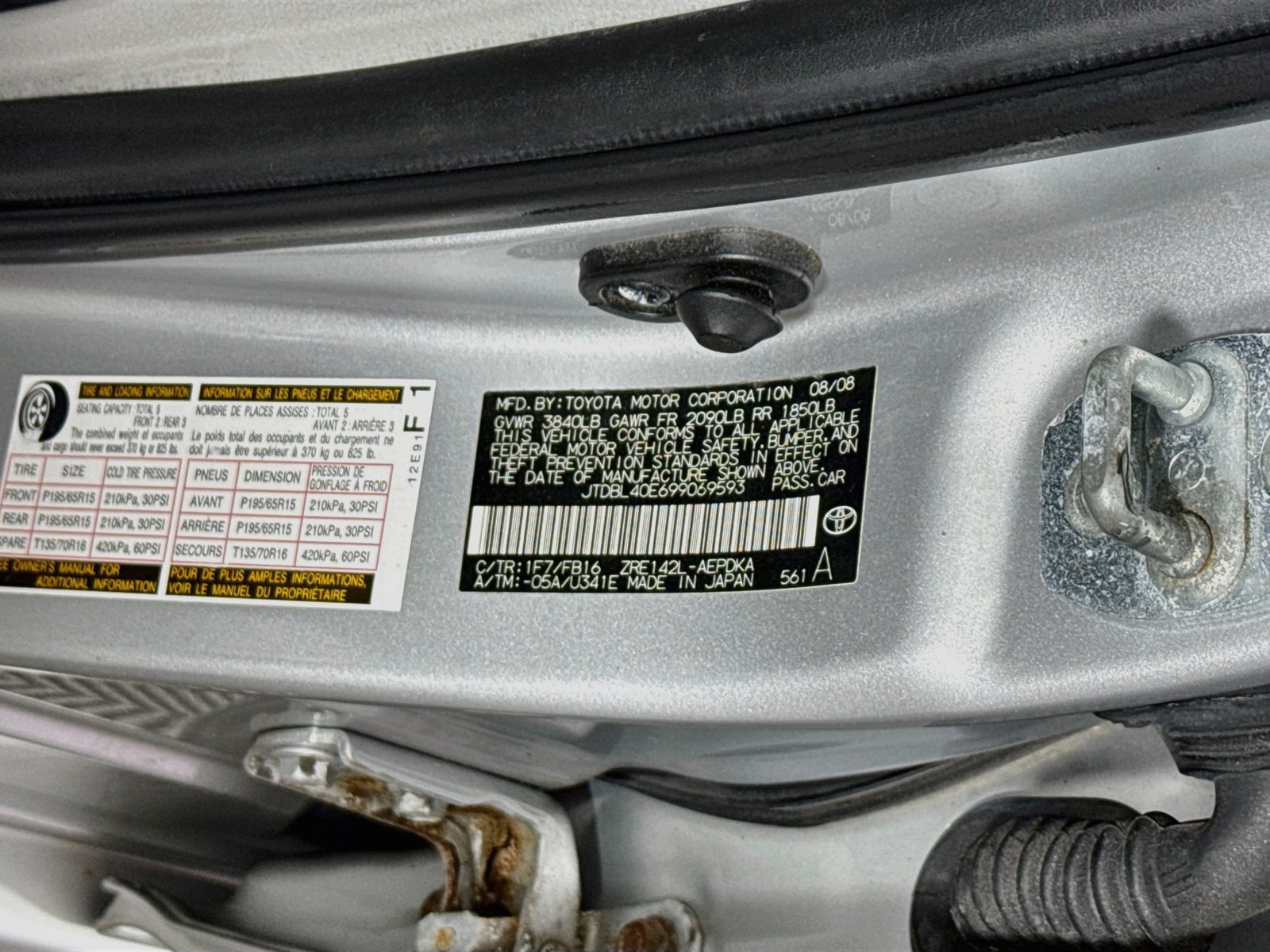 Used 2009 Toyota Corolla LE FWD image 30