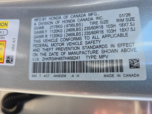 New 2026 Honda CR-V EX image 36