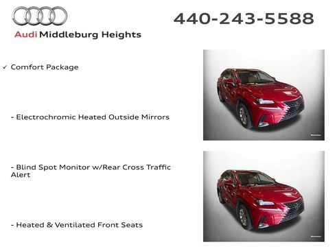 Used 2020 Lexus NX 300 AWD w/ Comfort Package image 6
