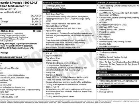 Used 2019 Chevrolet Silverado 1500 LT w/ All Star Edition image 54