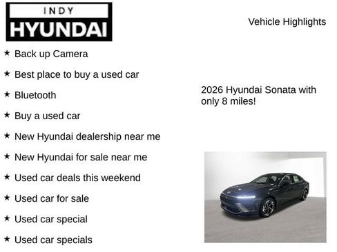New 2026 Hyundai Sonata SEL AWD/4WD image 7