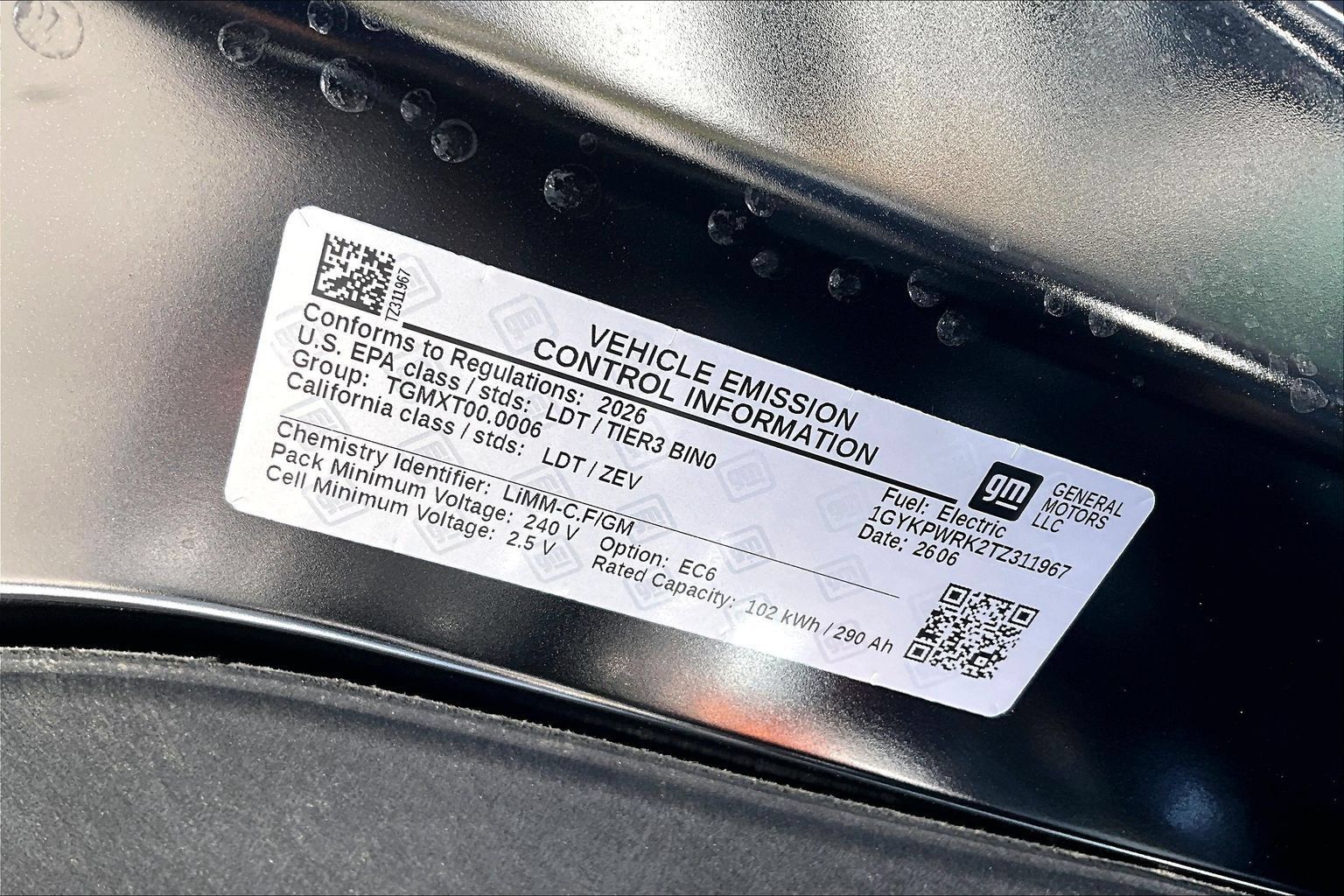 New 2026 Cadillac Lyriq Premium Sport w/ LPO, Floor Liner Package RWD image 35