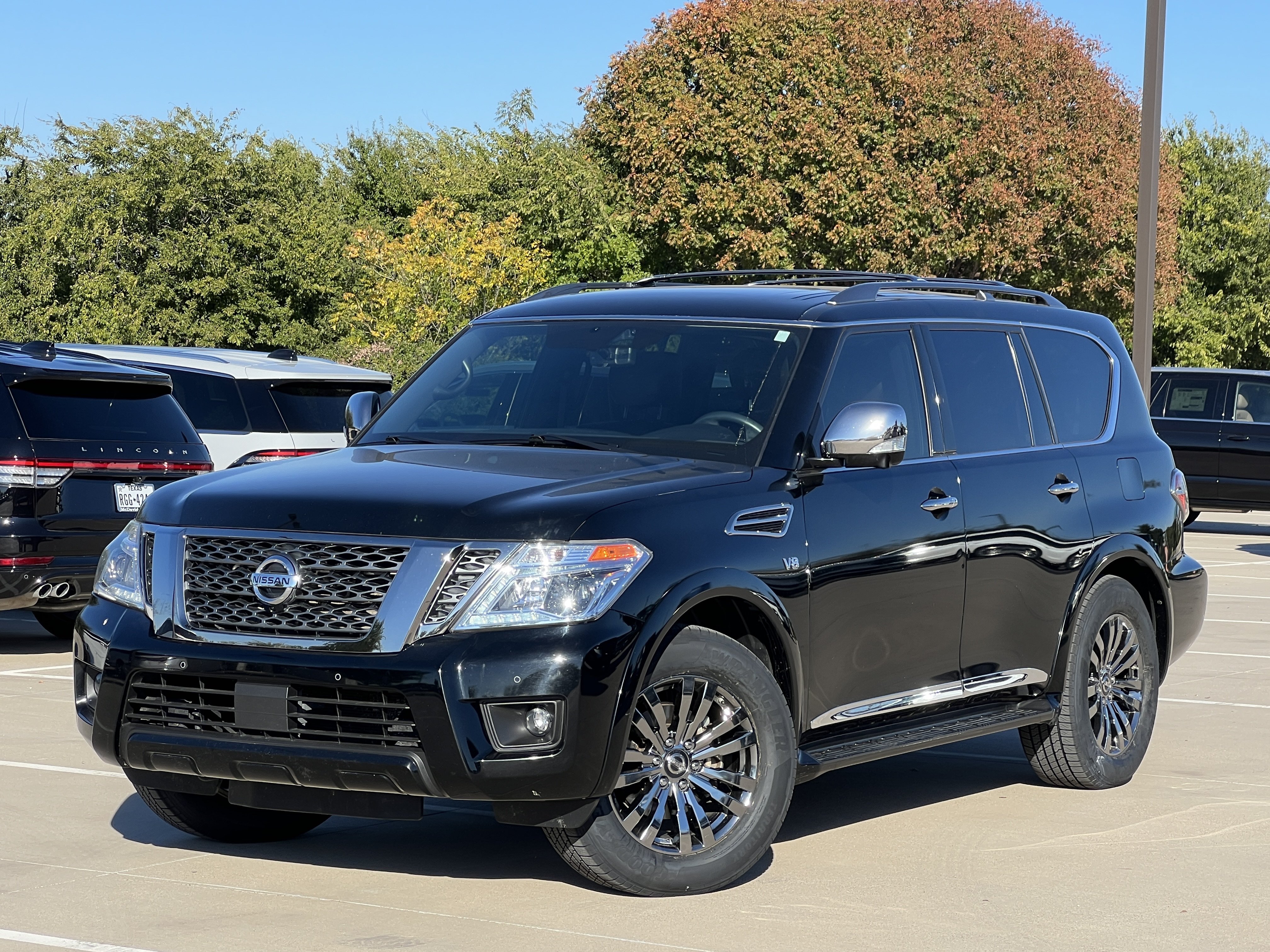 Used 2018 Nissan Armada Platinum w/ Captain Seat Package AWD/4WD image 1