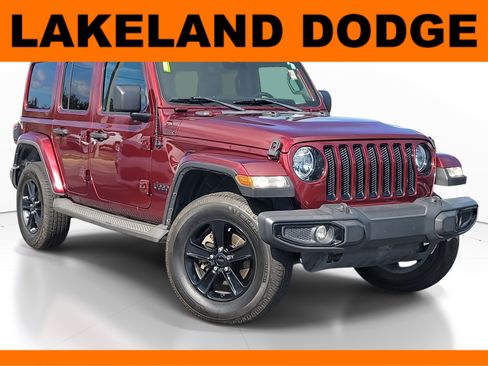 Used 2021 Jeep Wrangler Unlimited Sahara image 1