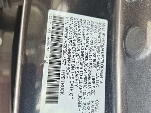 Used 2023 Honda Ridgeline RTL-E image 38