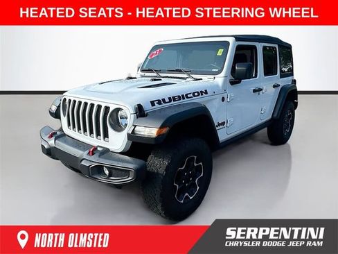 Used 2023 Jeep Wrangler Unlimited Rubicon w/ Cold Weather Group AWD/4WD image 1