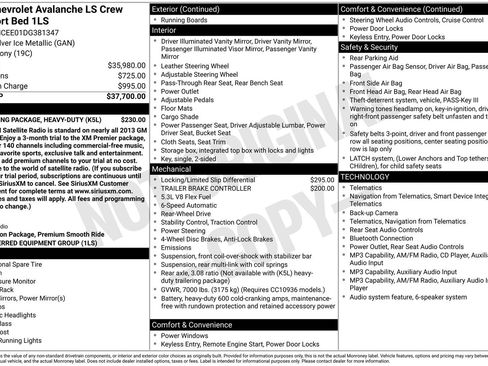 Used 2013 Chevrolet Avalanche LS RWD image 11