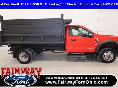 Certified 2017 Ford F550 4x4 Regular Cab Super Duty