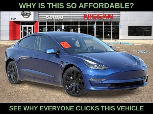 Used 2022 Tesla Model 3 Long Range AWD/4WD image 1