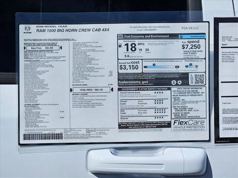 New 2026 RAM 1500 Big Horn AWD/4WD image 17