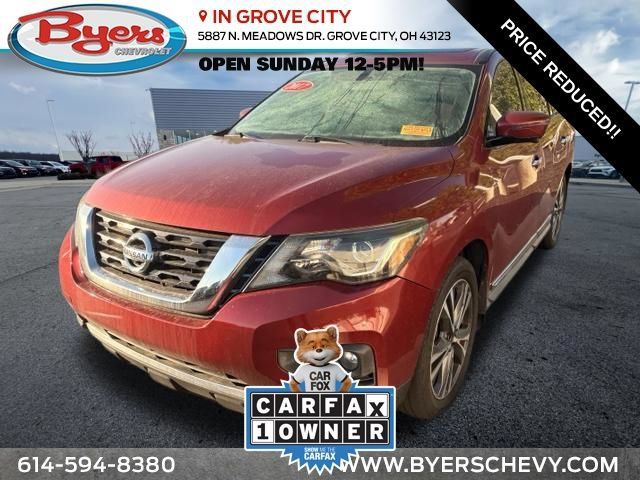 Used 2017 Nissan Pathfinder Platinum w/ Cargo Package FWD image 1