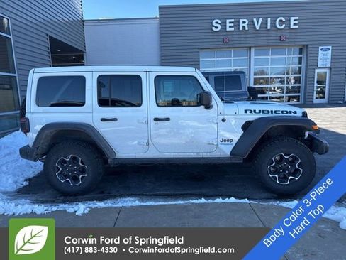 Used 2021 Jeep Wrangler Unlimited Rubicon 4xe w/ Cold Weather Group image 4
