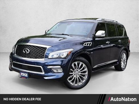 Used 2017 INFINITI QX80 4WD w/ Deluxe Technology Package image 1