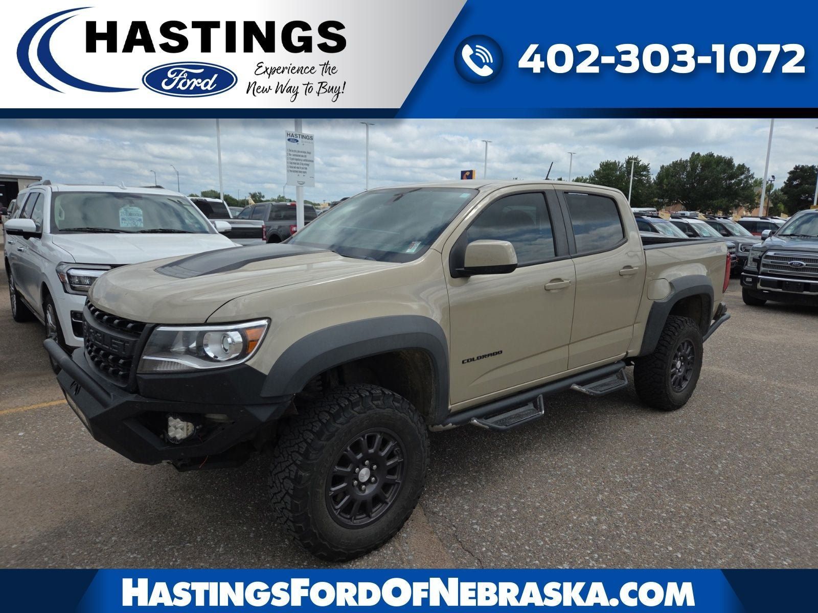 Used 2021 Chevrolet Colorado ZR2 w/ Colorado ZR2 Bison Edition AWD/4WD image 1