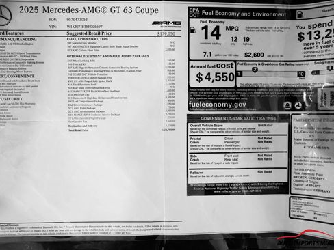 Used 2025 Mercedes-Benz AMG GT 63 image 86