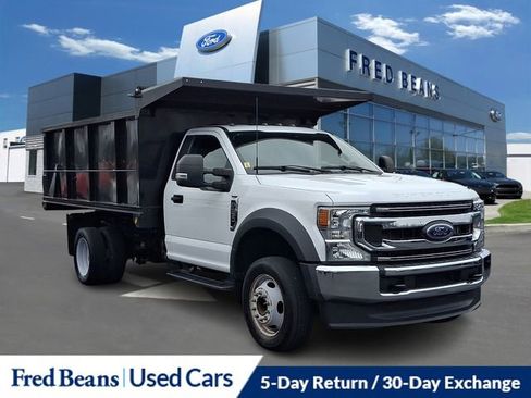 Certified 2022 Ford F550 2WD Regular Cab Super Duty w/ XLT Value Package image 1