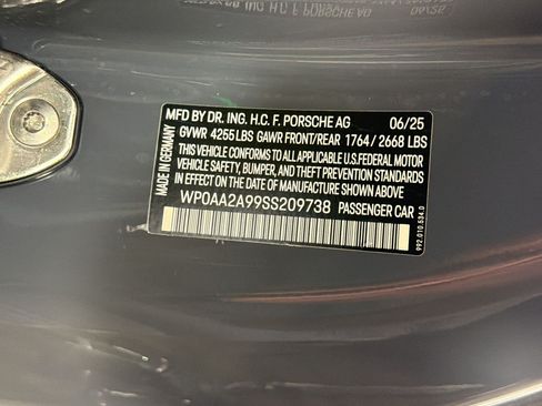 Certified 2025 Porsche 911 Carrera T RWD image 19