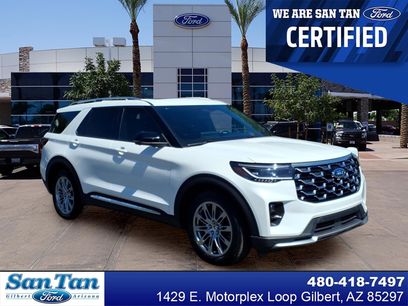 Certified 2025 Ford Explorer Platinum