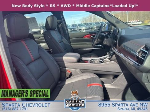 Certified 2024 Chevrolet Traverse RS AWD/4WD image 33