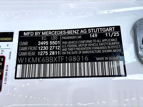 New 2026 Mercedes-Benz CLE 450 4MATIC Cabriolet image 13