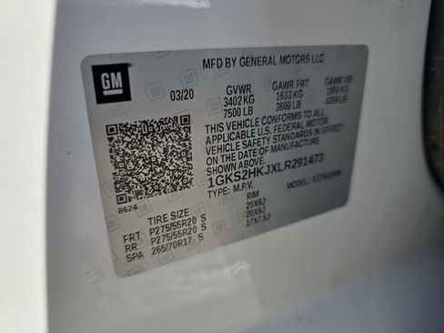 Certified 2020 GMC Yukon XL Denali AWD/4WD image 38