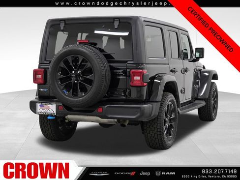 Certified 2022 Jeep Wrangler Unlimited Sahara w/ Safety Group AWD/4WD image 7