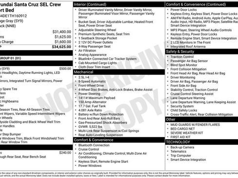 Used 2026 Hyundai Santa Cruz SEL image 31