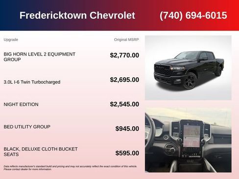 Used 2025 RAM 1500 Big Horn AWD/4WD image 5