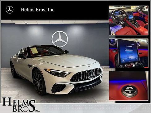 Certified 2022 Mercedes-Benz SL 55 AMG 4MATIC image 1