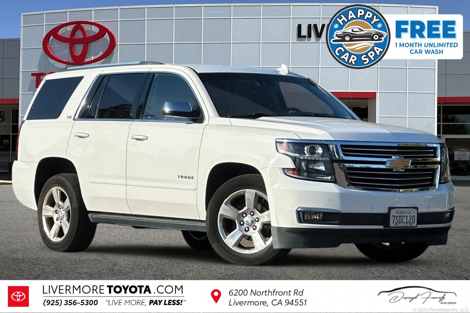 Used 2016 Chevrolet Tahoe LTZ w/ Max Trailering Package AWD/4WD image 1