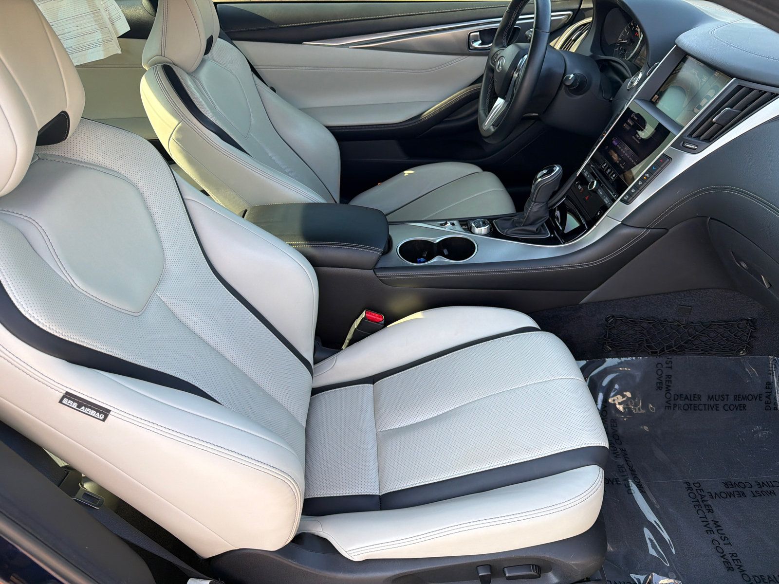 Used 2021 INFINITI Q60 3.0t Luxe w/ Cargo Package RWD image 13