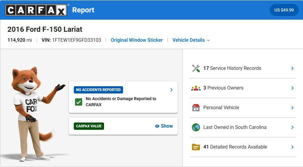 Used 2016 Ford F150 Lariat AWD/4WD image 8
