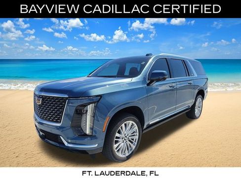 Certified 2026 Cadillac Escalade ESV Luxury w/ LPO, Floor Liner Package RWD image 1