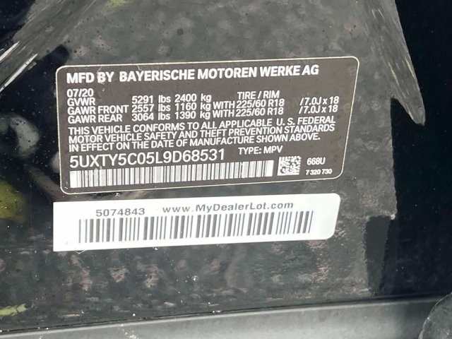 Used 2020 BMW X3 xDrive30i w/ Convenience Package AWD/4WD image 38