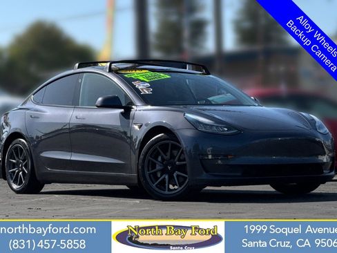 Used 2019 Tesla Model 3 Long Range AWD/4WD image 1