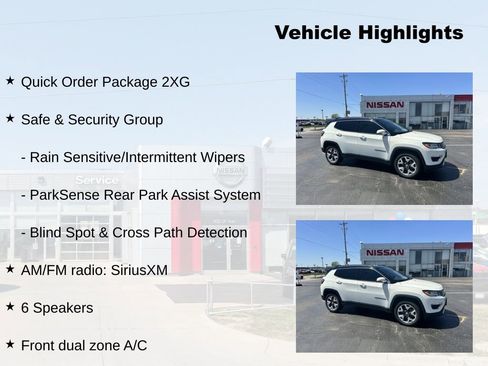 Used 2017 Jeep Compass Limited w/ Safe & Security Group AWD/4WD image 3