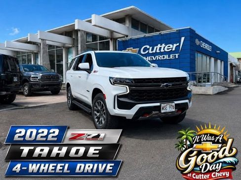 Used 2022 Chevrolet Tahoe Z71 w/ Luxury Package AWD/4WD image 1