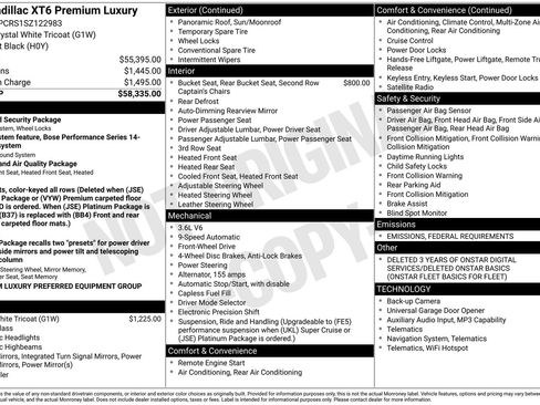 Used 2025 Cadillac XT6 Premium Luxury image 14