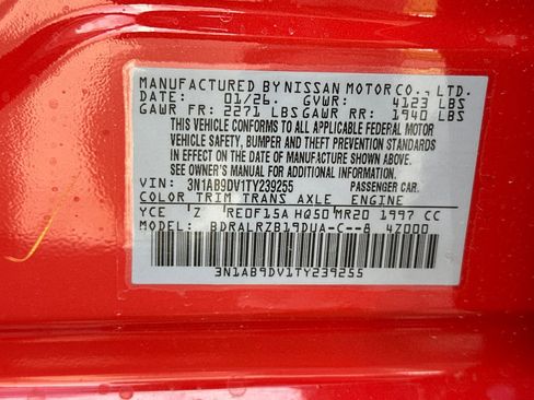 New 2026 Nissan Sentra SR image 26