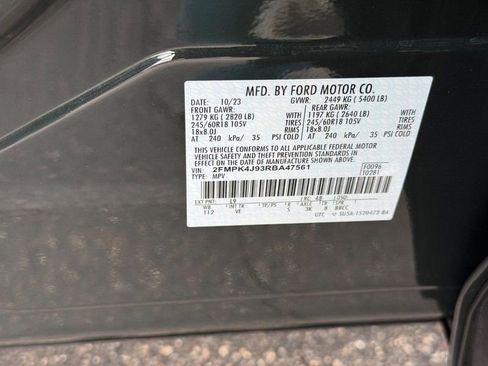 Certified 2024 Ford Edge SEL w/ Convenience Package image 22